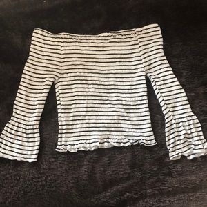 Off The Shoulder Crop Top